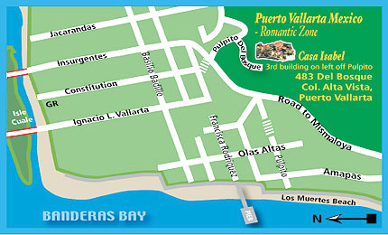 Casa Isabel Map